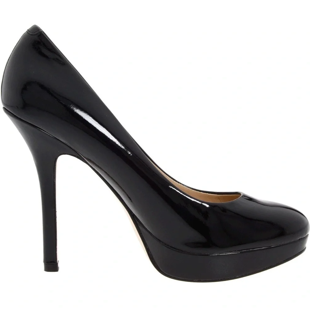 Joan & David Collection Women's Flipp Platform Pump,Black Patent
